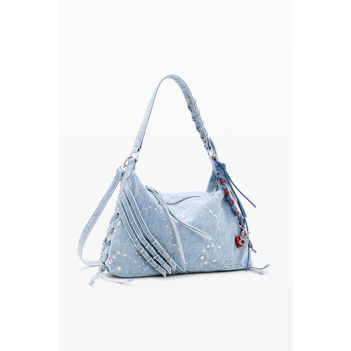 Sac en denim moyen bleu, DESIGUAL