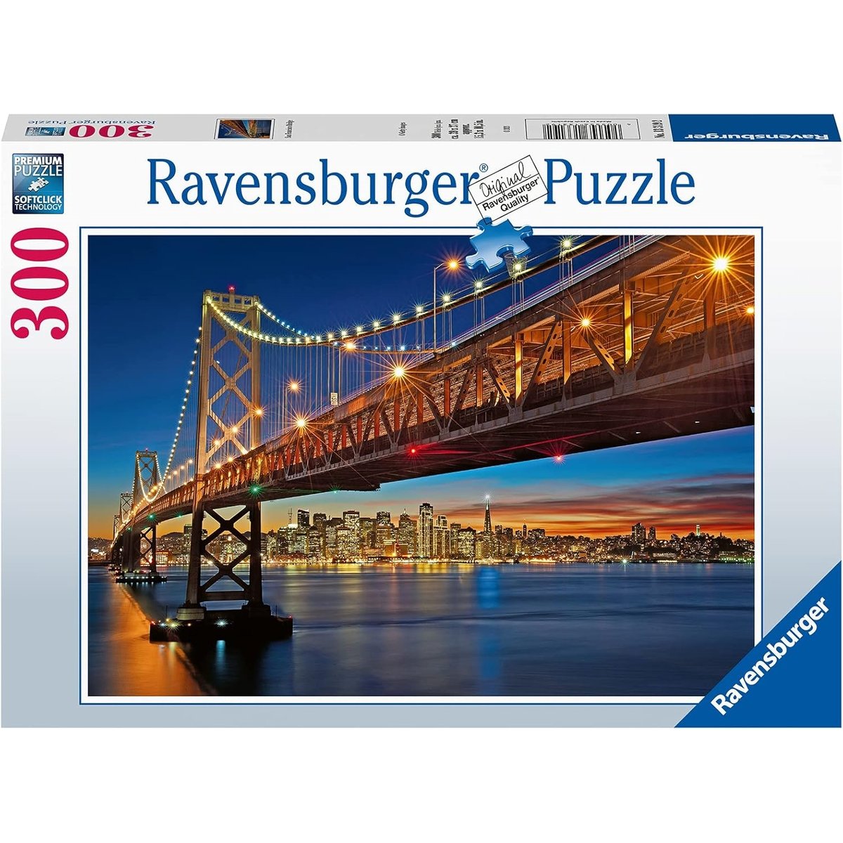 Puzzle - Le pont de San Francisco multicolore, RAVENSBURGER