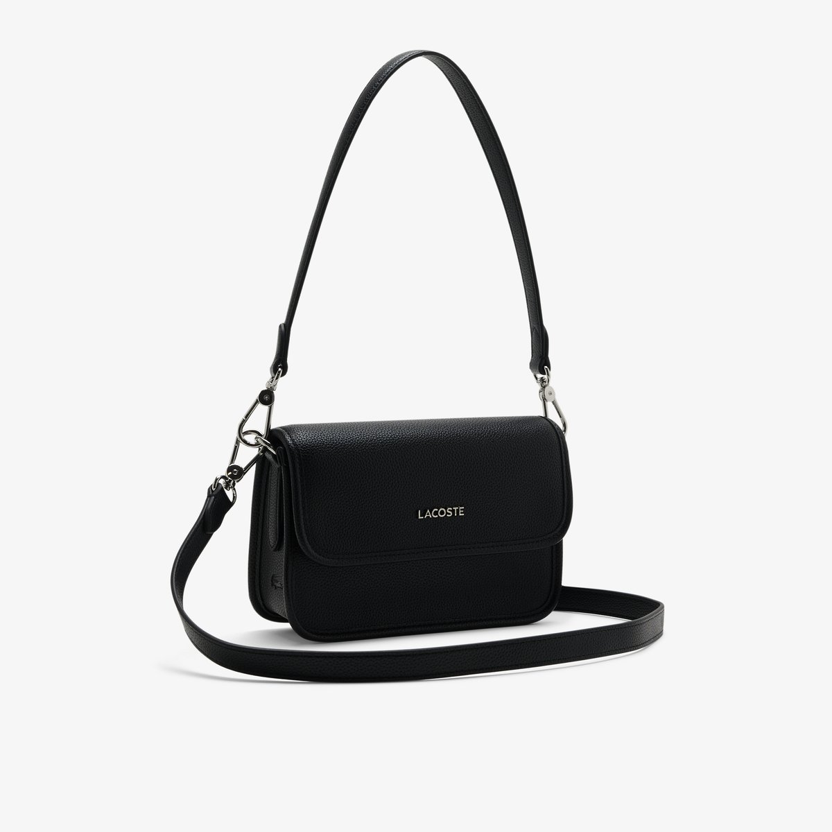 Sac à bandoulière Lacoste Elegance noir-000, LACOSTE