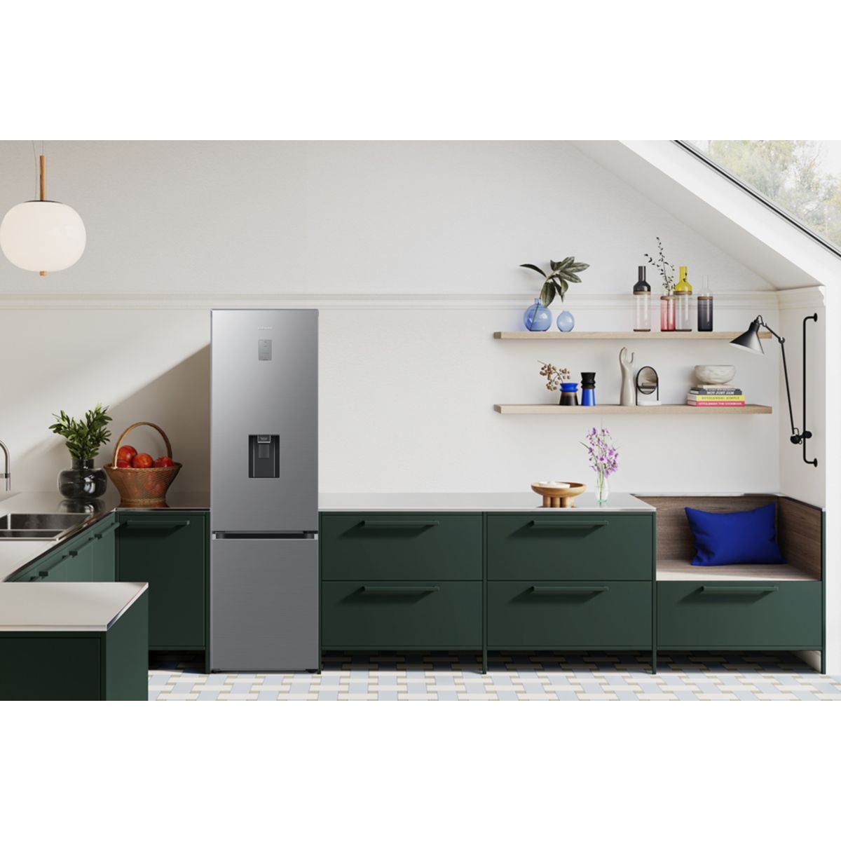 Réfrigérateur combiné RB38C655DS9 couleur unique, SAMSUNG