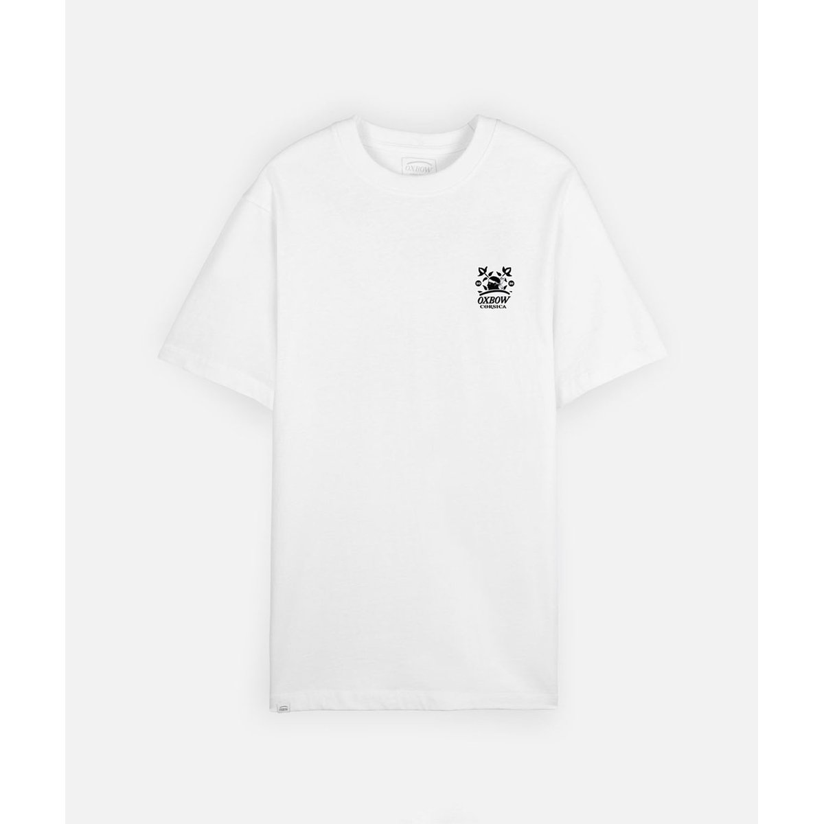 Tee-shirt manches courtes CORSICA white, OXBOW