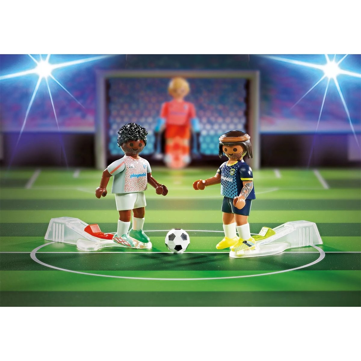 Stade De Football 71120 - Playmobil multicolore, PLAYMOBIL