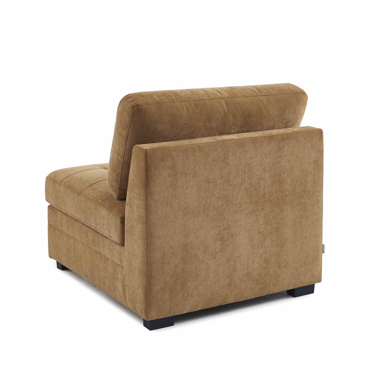 Chauffeuse 1 place en tissu BILLIE ecureuil, SORELH
