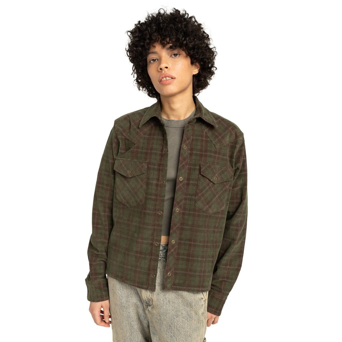 Chemise manches longues WESTWARD CORDUROY W multi corduroy checks, ELEMENT