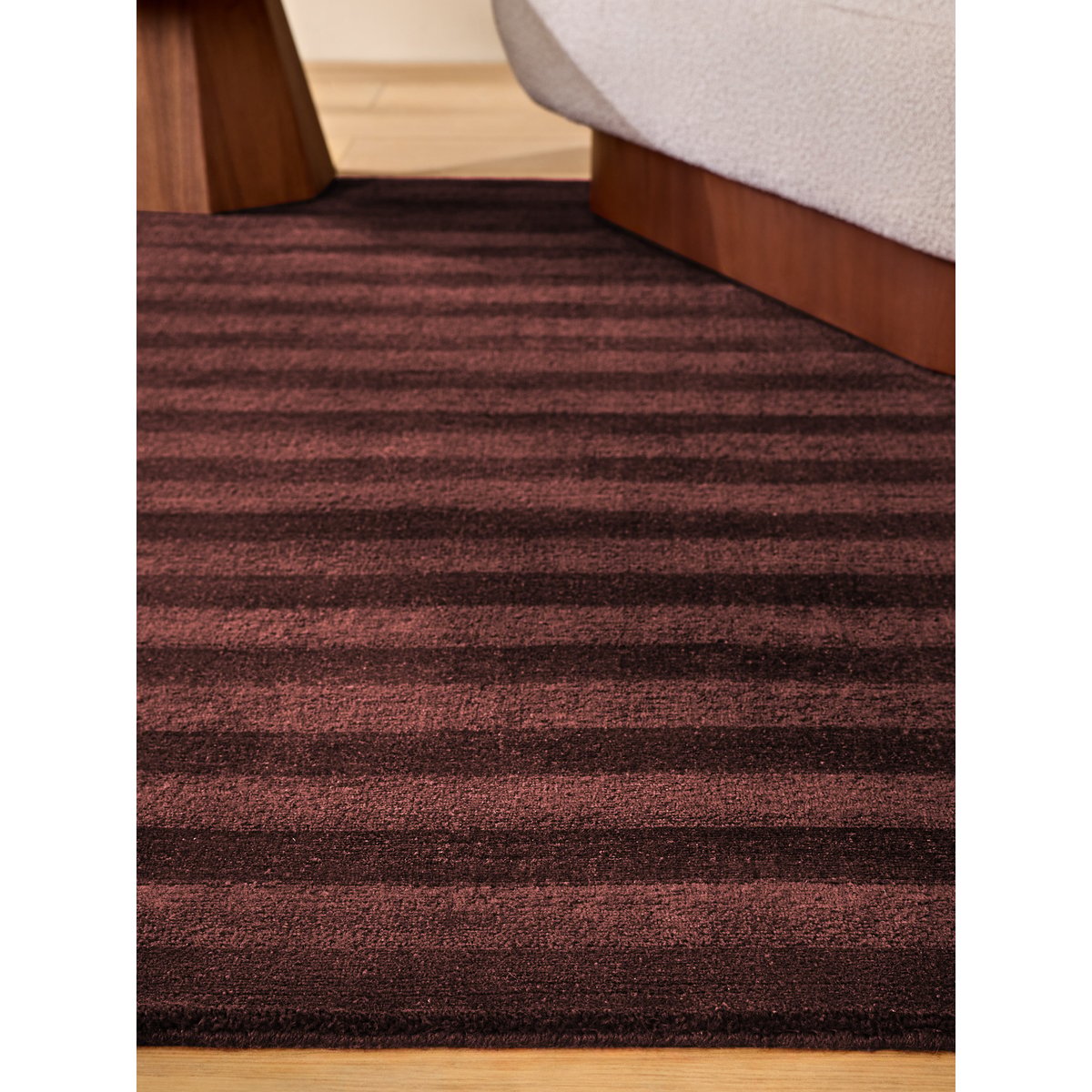 Tapis de salon et chambre SARAH rouge, NOVATREND