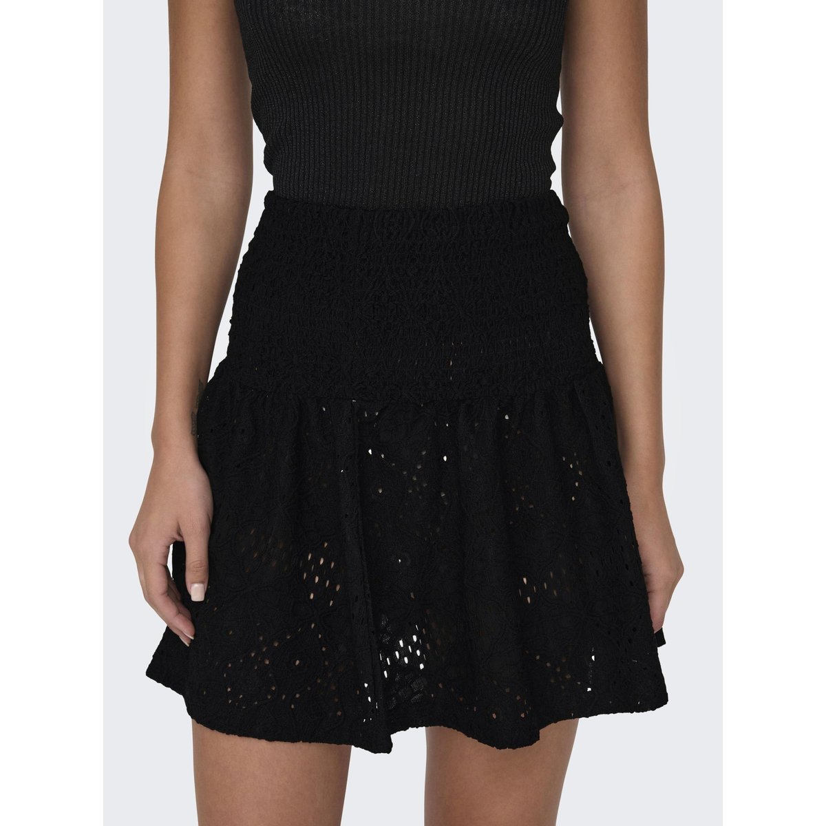 Top Bandeau black 1, ONLY
