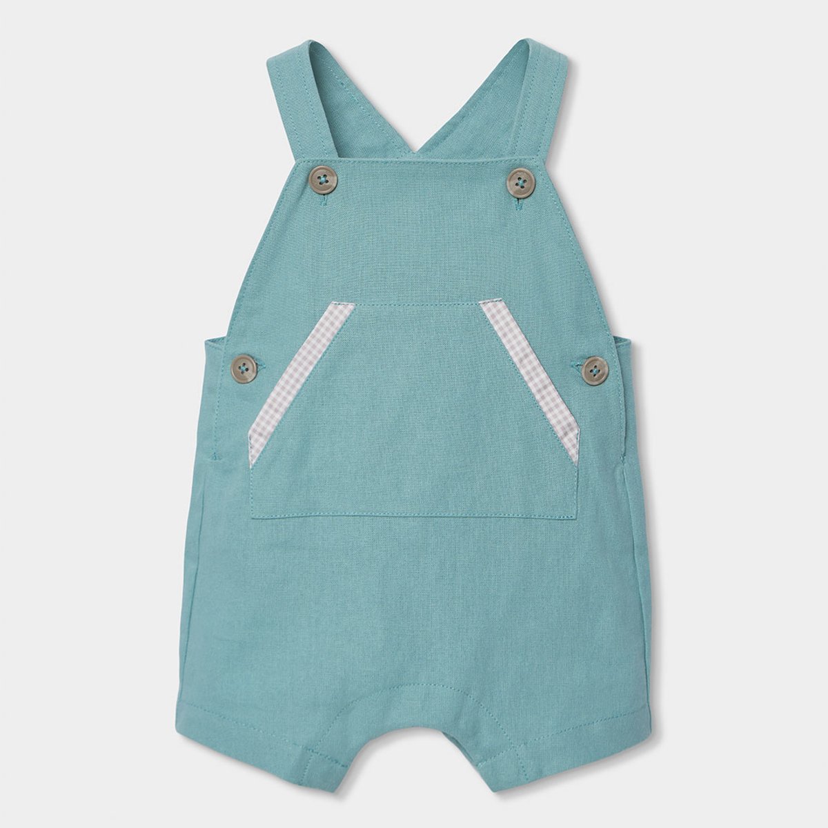 Ensemble bébé polo et salopette vert, BOBOLI