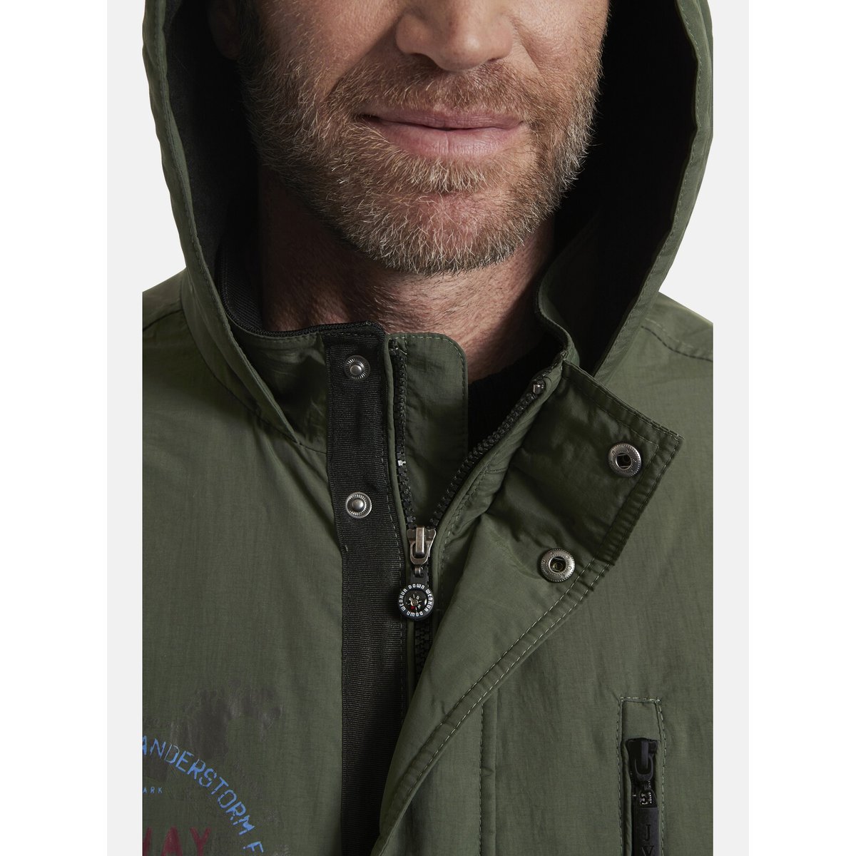 Parka RANDWING vert foncé, JAN VANDERSTORM