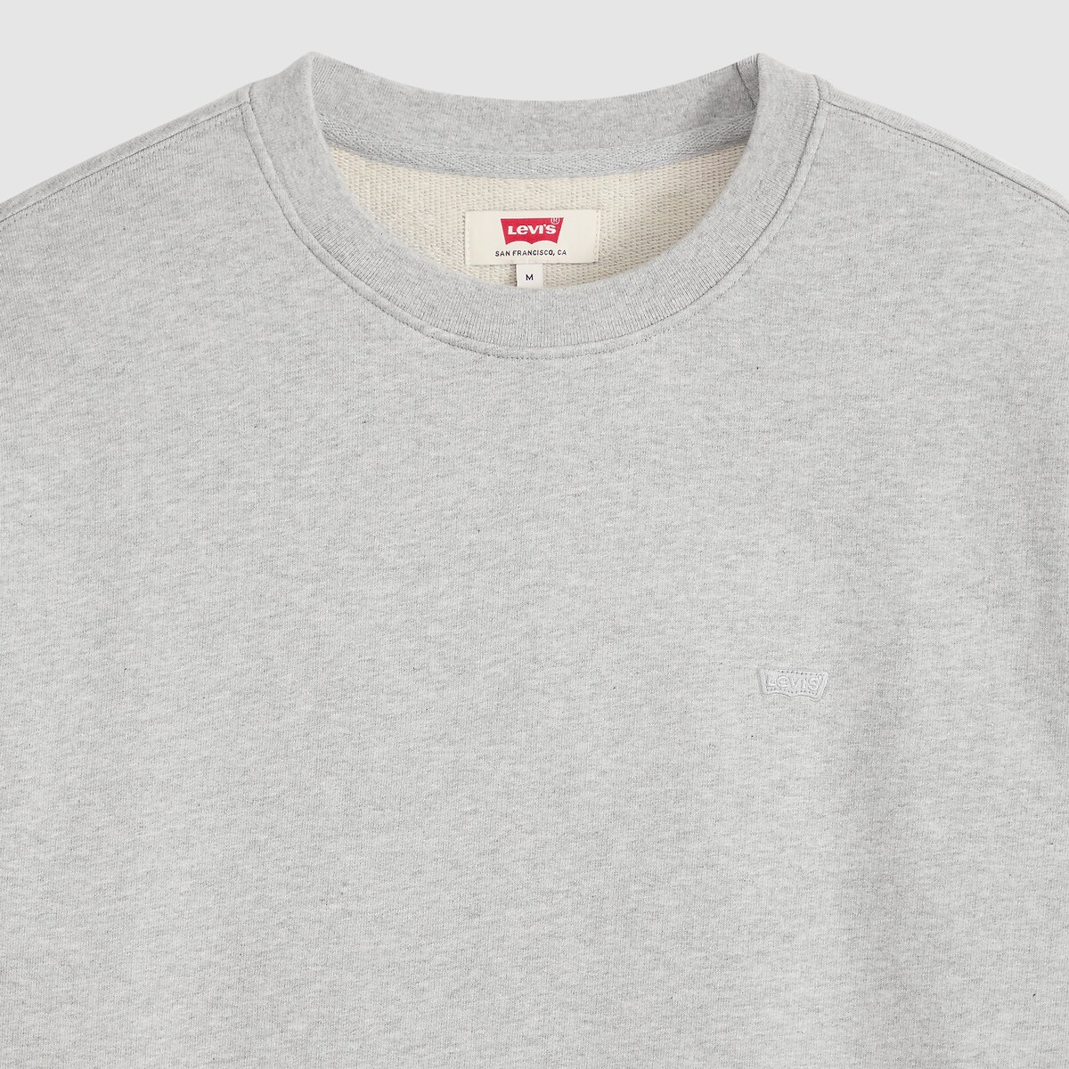 Sweat col rond, THE ORIGINAL gris clair chiné, LEVI'S