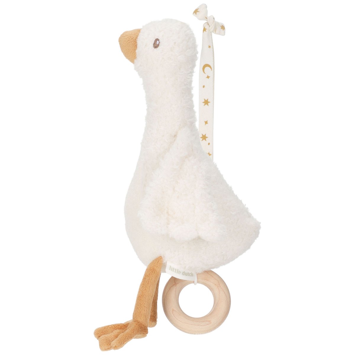 Peluche musicale à suspendre blanc, LITTLE DUTCH