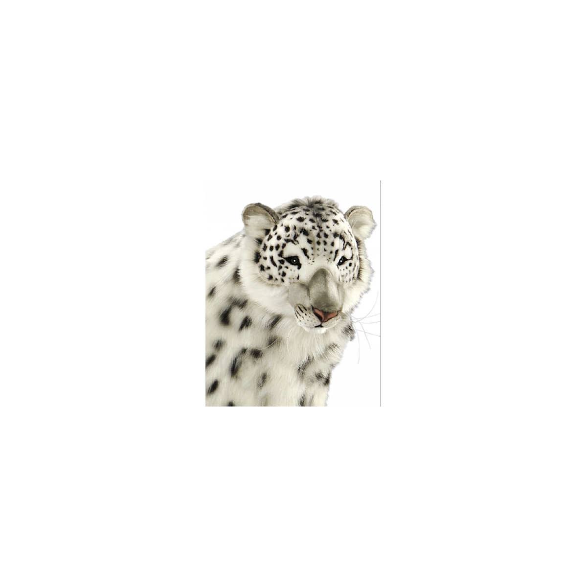 Peluche Geante Leopard des Neiges couleur unique, HANSA