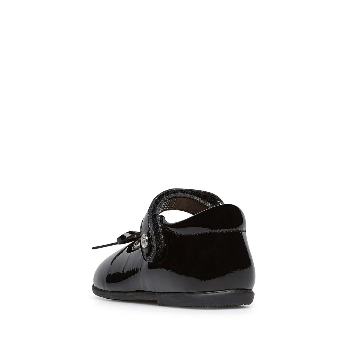 Ballerines en verni avec sangle BALLET noir-beige, NATURINO