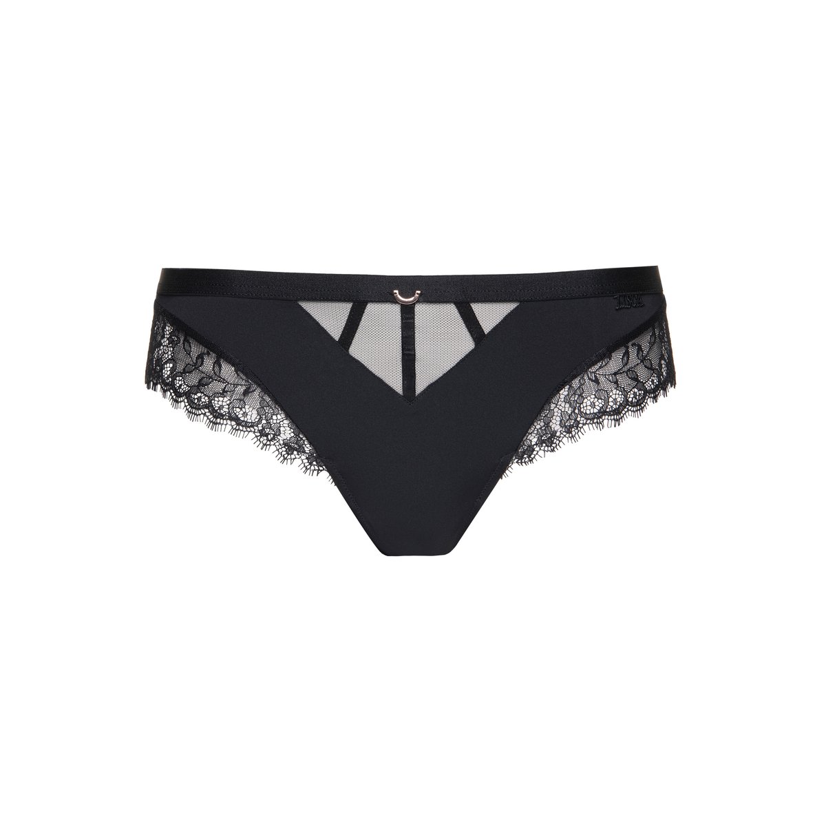 Culotte ROSE noir, LISCA