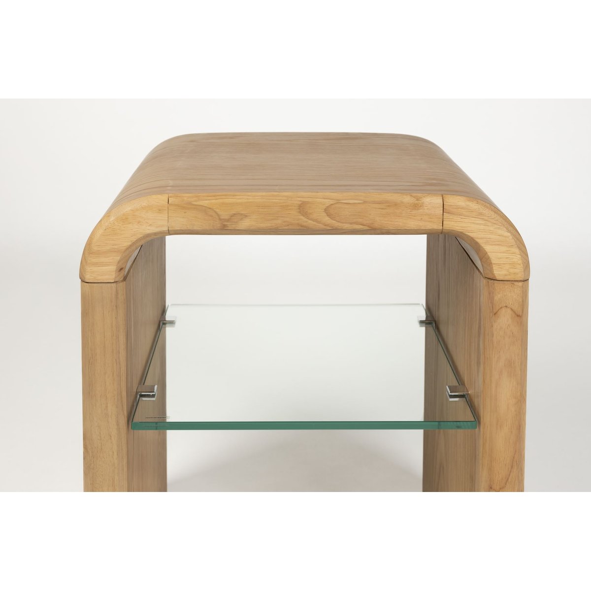 Table de chevet rectangulaire en bois, L., BRAVE bois, ZUIVER