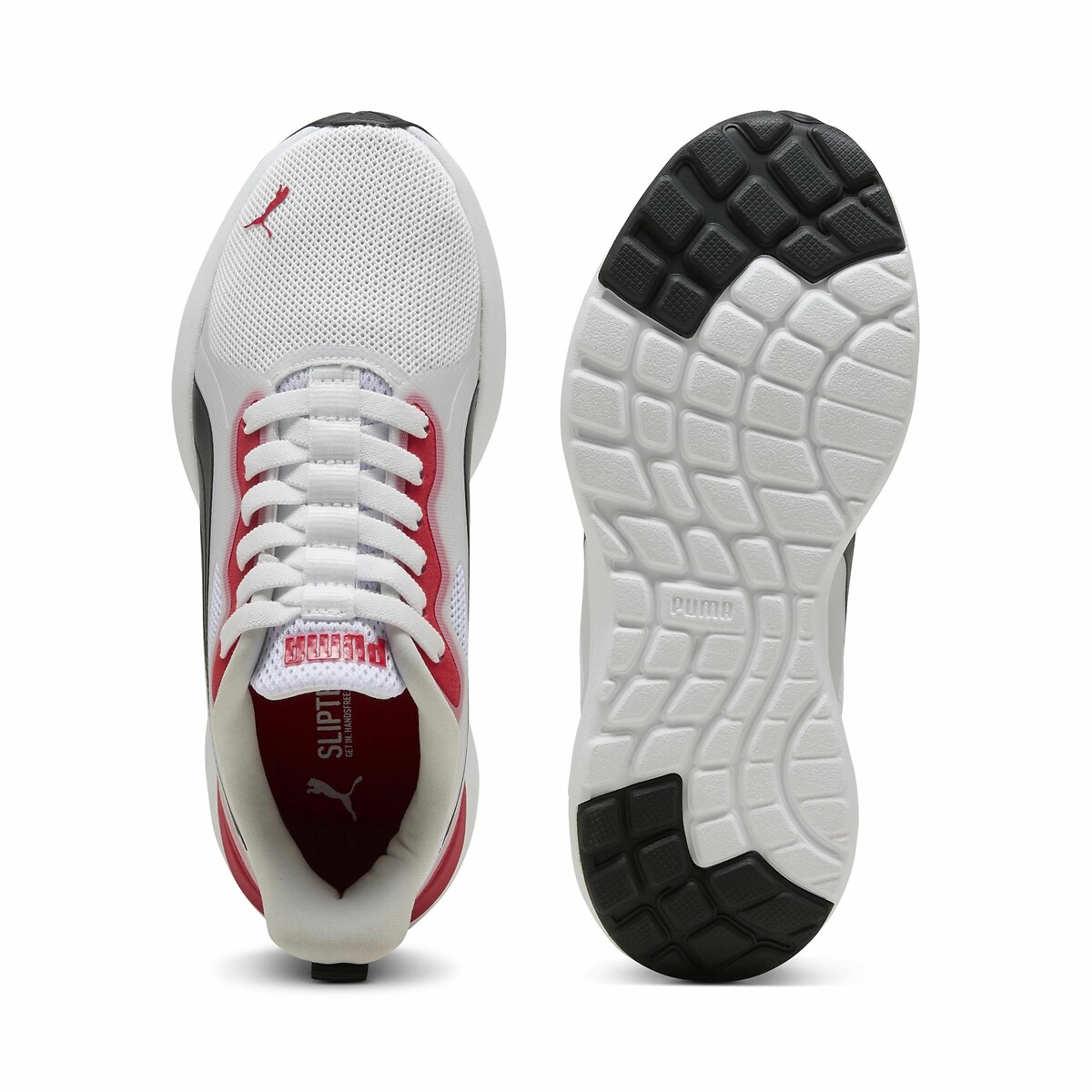 Sneakers Softride Cosmic Street Sliptech wit/zwart/rood, PUMA
