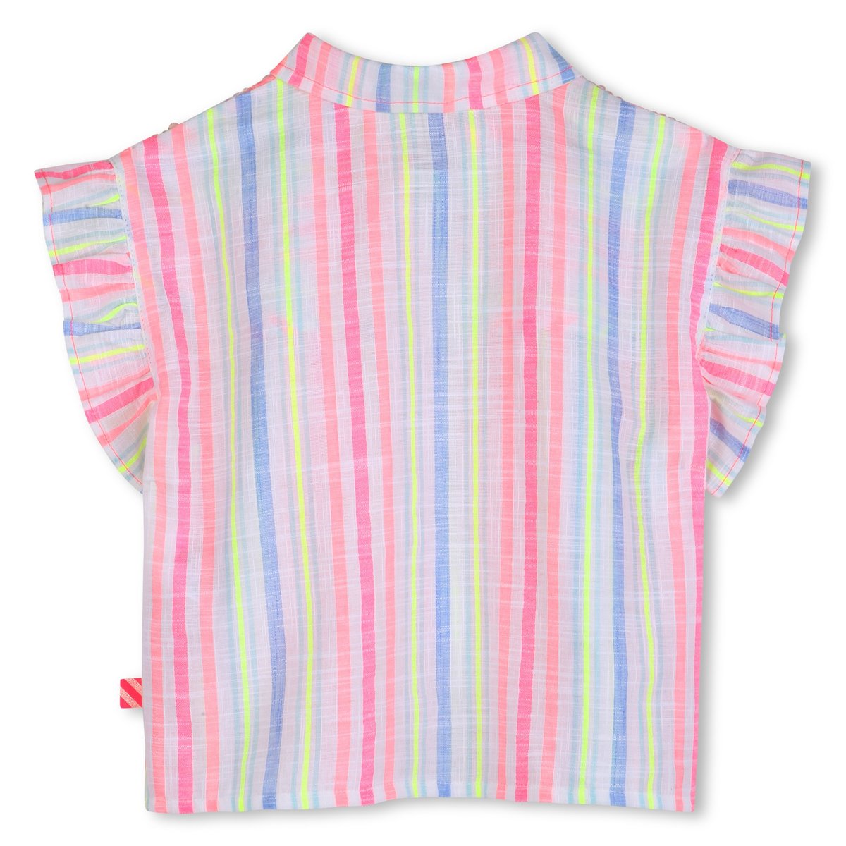 Chemise rayée manches volantées multico, BILLIEBLUSH