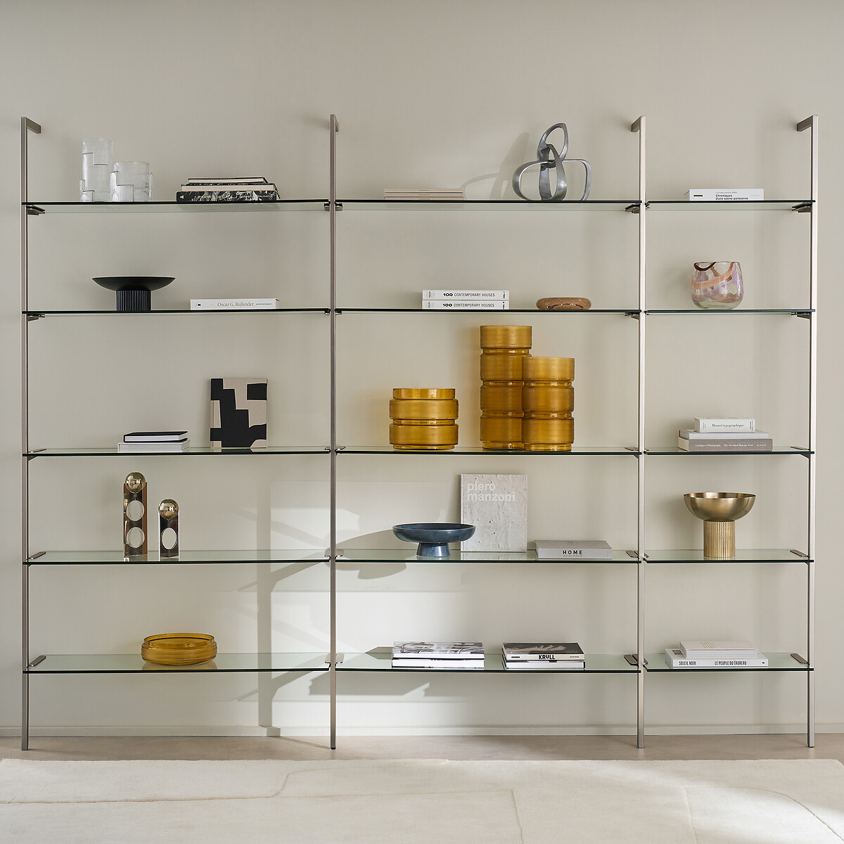 Archivita XL L110cm Tempered Glass Shelf satin nickel, AM.PM