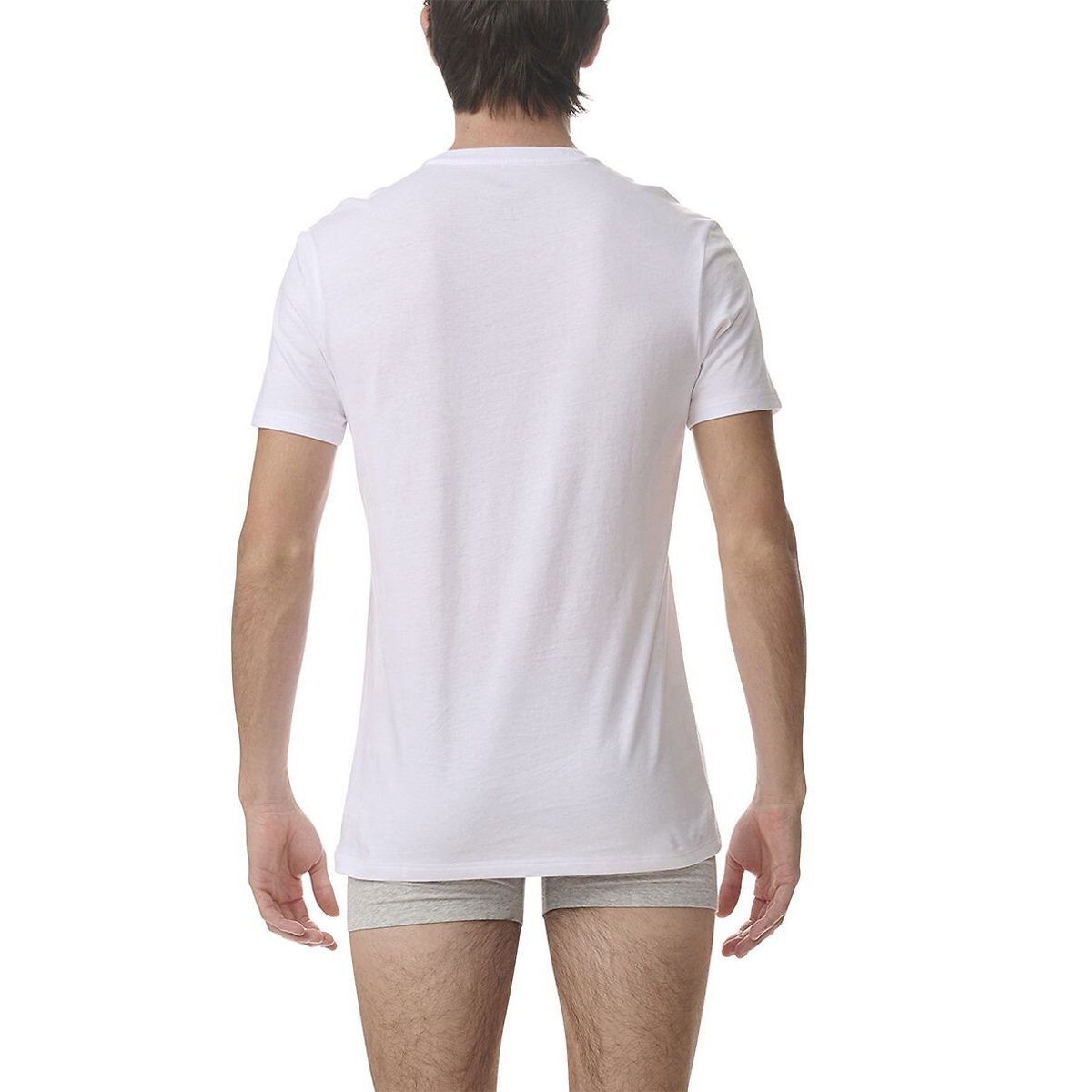 Confezione da 3 magliette girocollo a maniche corte bianco, ADIDAS SPORTSWEAR
