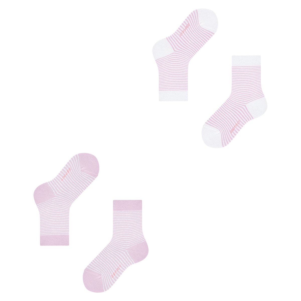 Chaussettes Fine Stripe 2-Pack Opaque multipack, ESPRIT