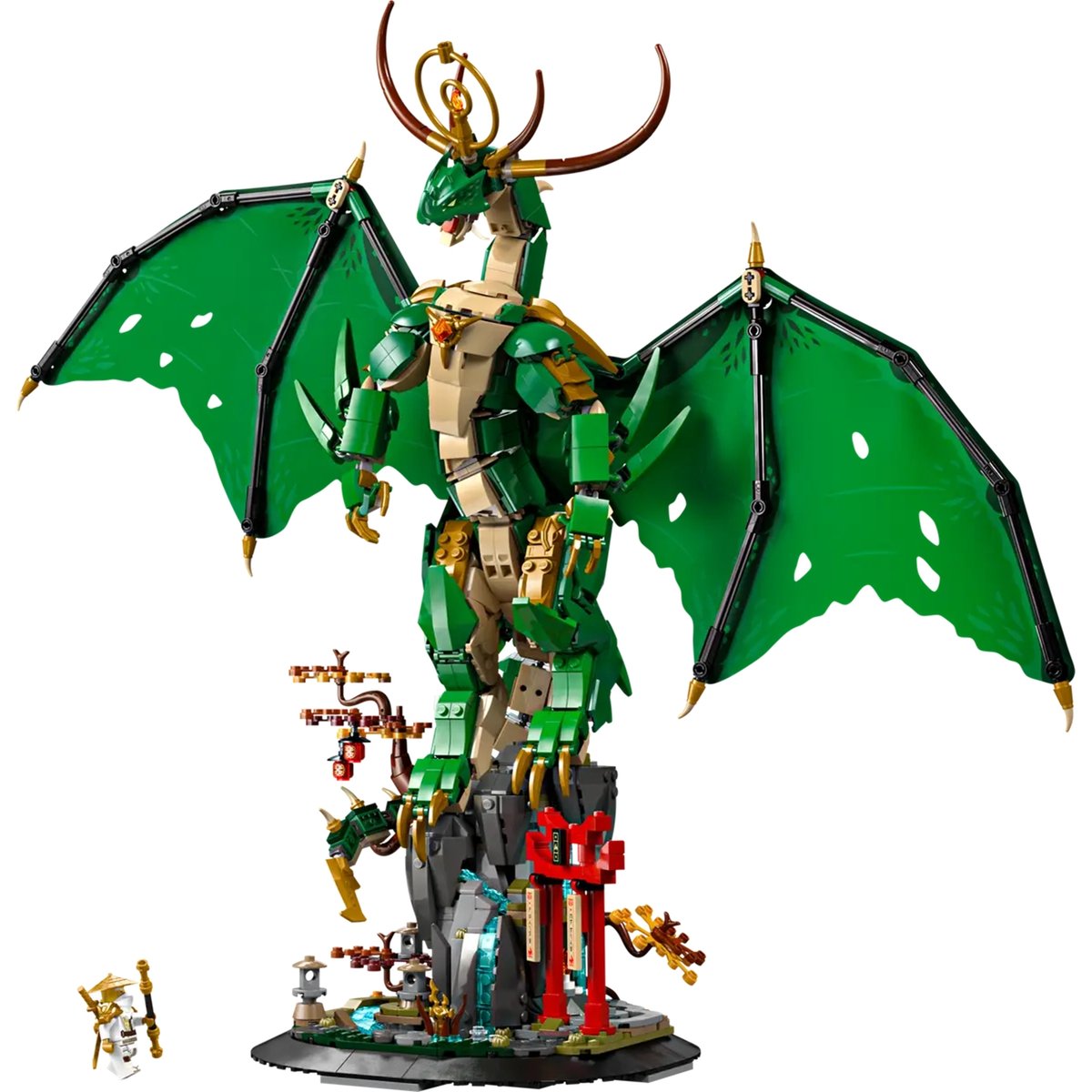 Ninjago Le dragon gardien multicolore, LEGO