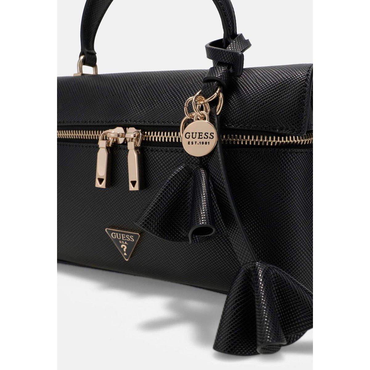 Mini Sac Danielle Canister noir, GUESS