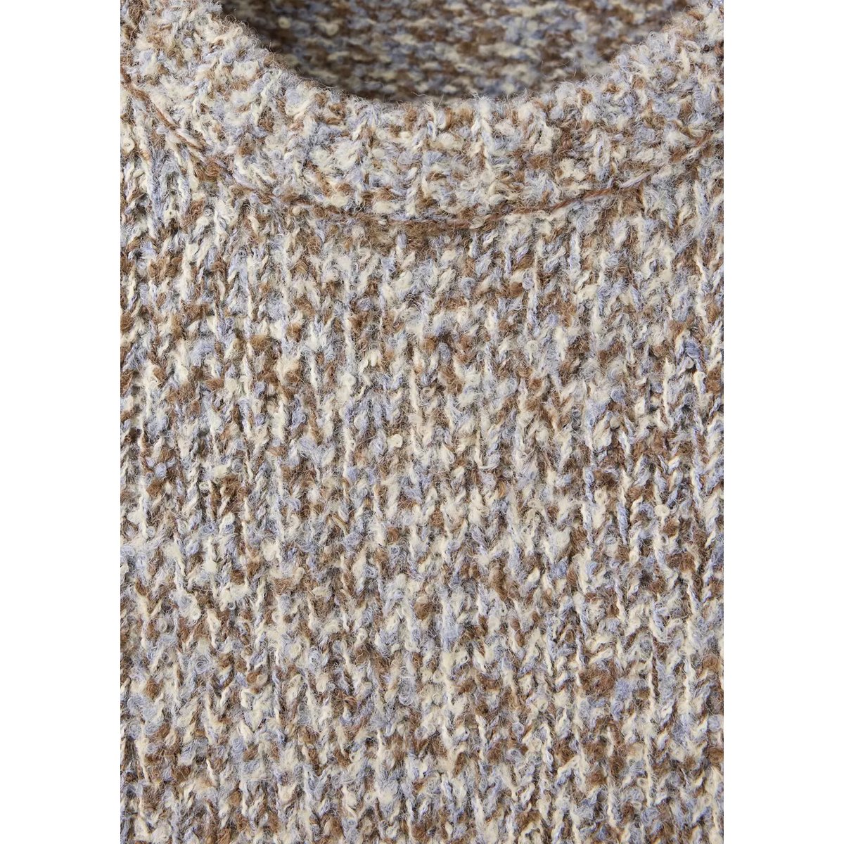 Gilet maille torsadée café, MANGO KIDS