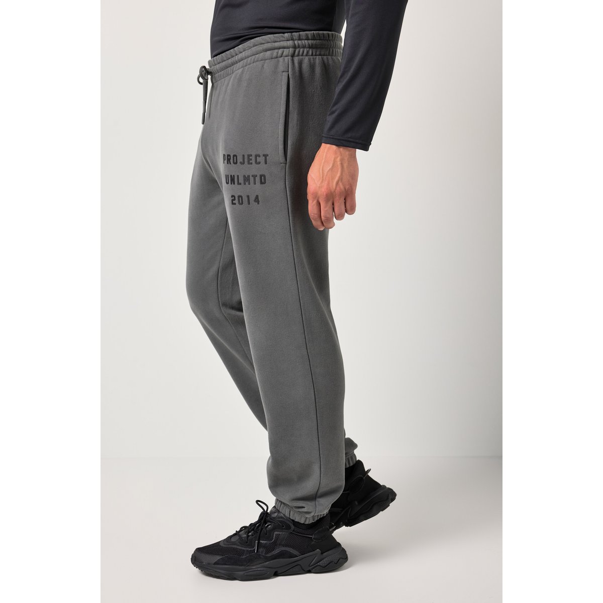 Pantalon en molleton, collection Fitness gris foncé, JP1880