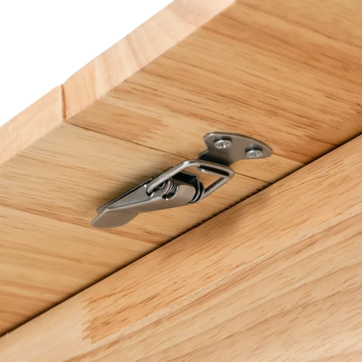 Table à manger extensible en hévéa 6 à 8 pers SOLINE bois clair, CALICOSY