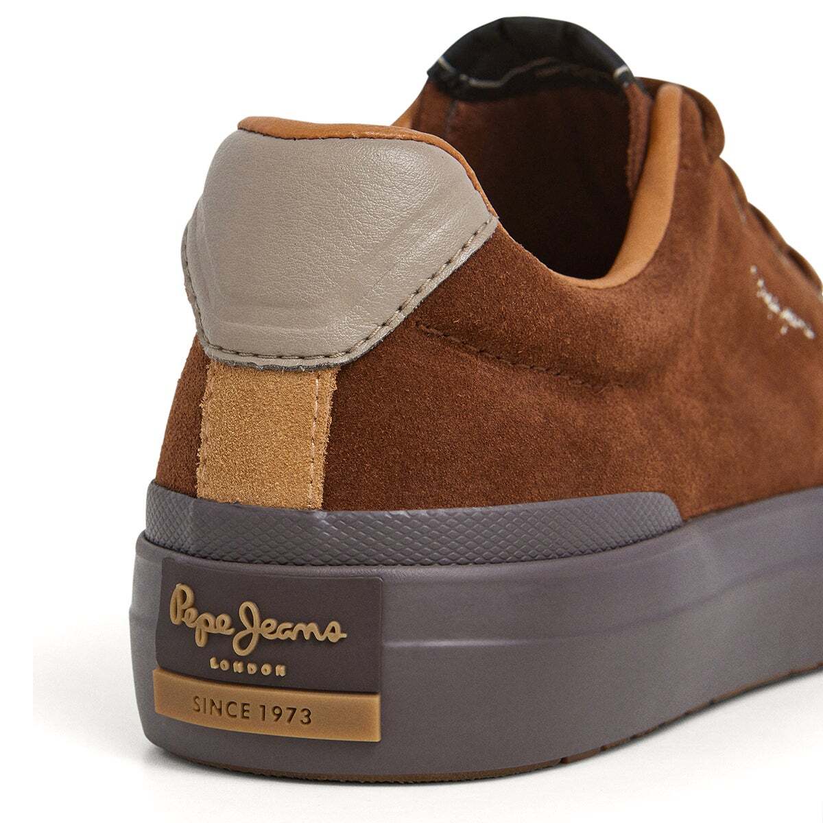 Baskets En Daim brun, PEPE JEANS
