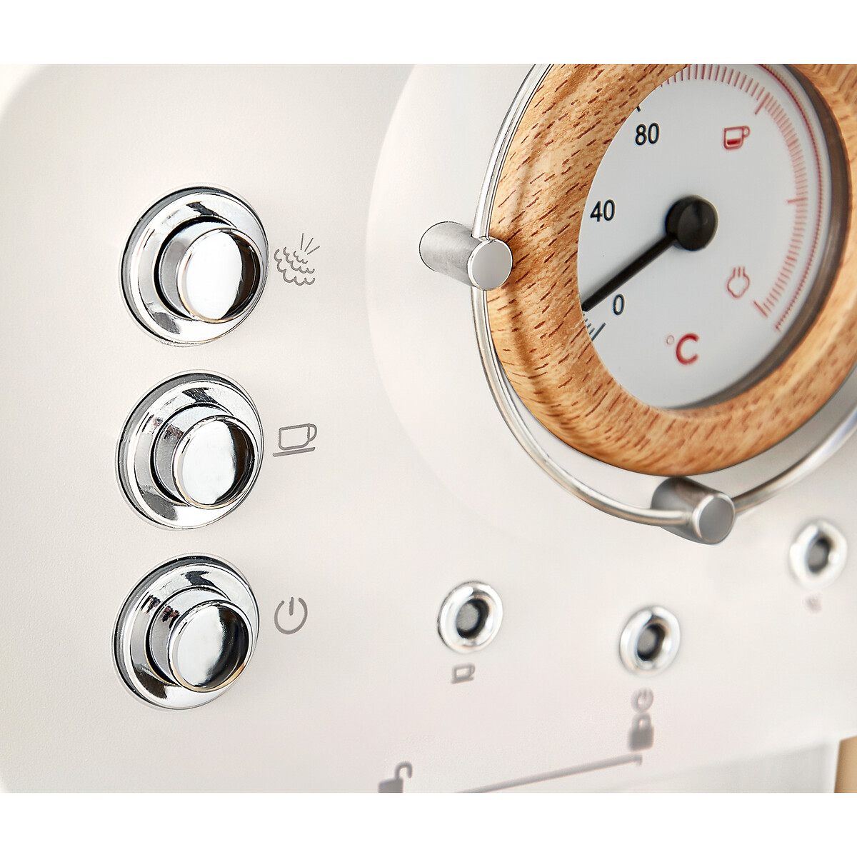 Nordic Pump Espresso Coffee Machine - SK22110 cream, SWAN