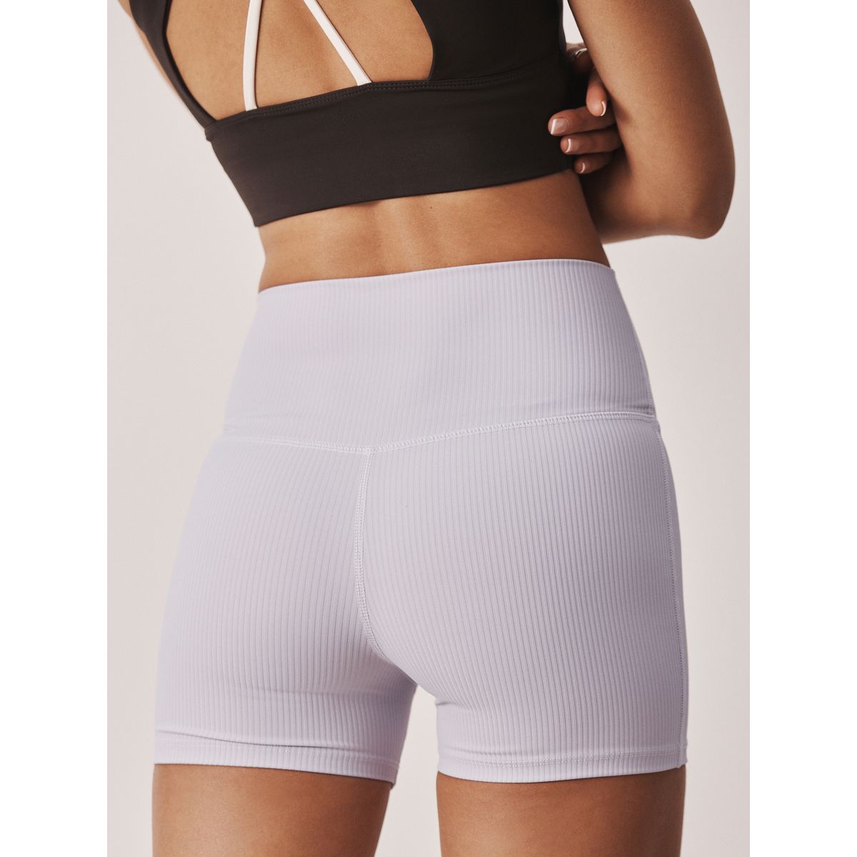 Short cycliste court côtelé active violet lilas, NEXT