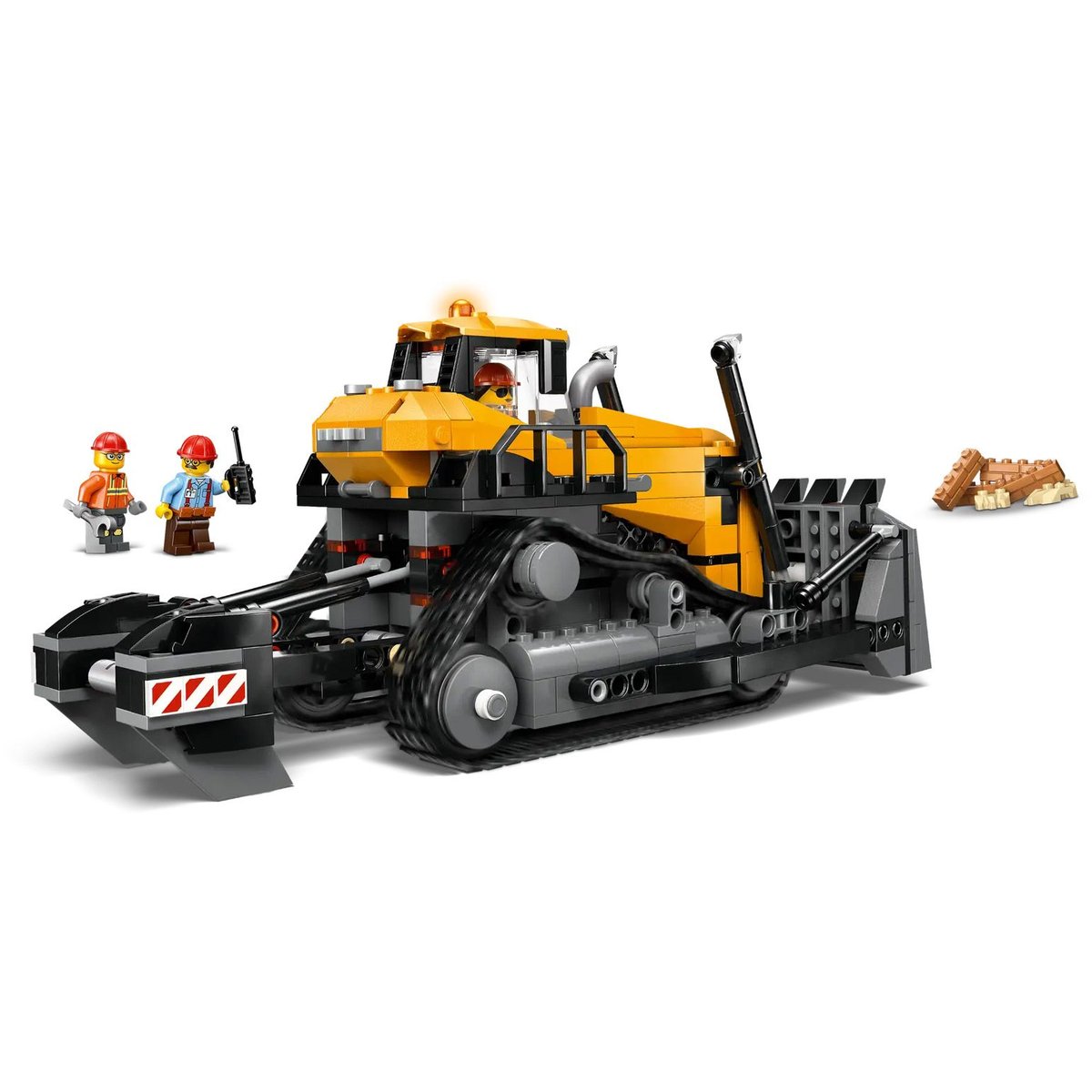 LEGO City - Bulldozer Jaune - Modèle de Construction 60466 multicolore, LEGO