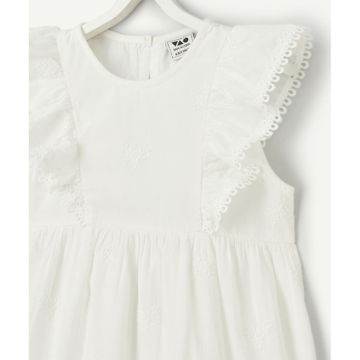 Short Sleeve Dress white, TAPE A L'OEIL