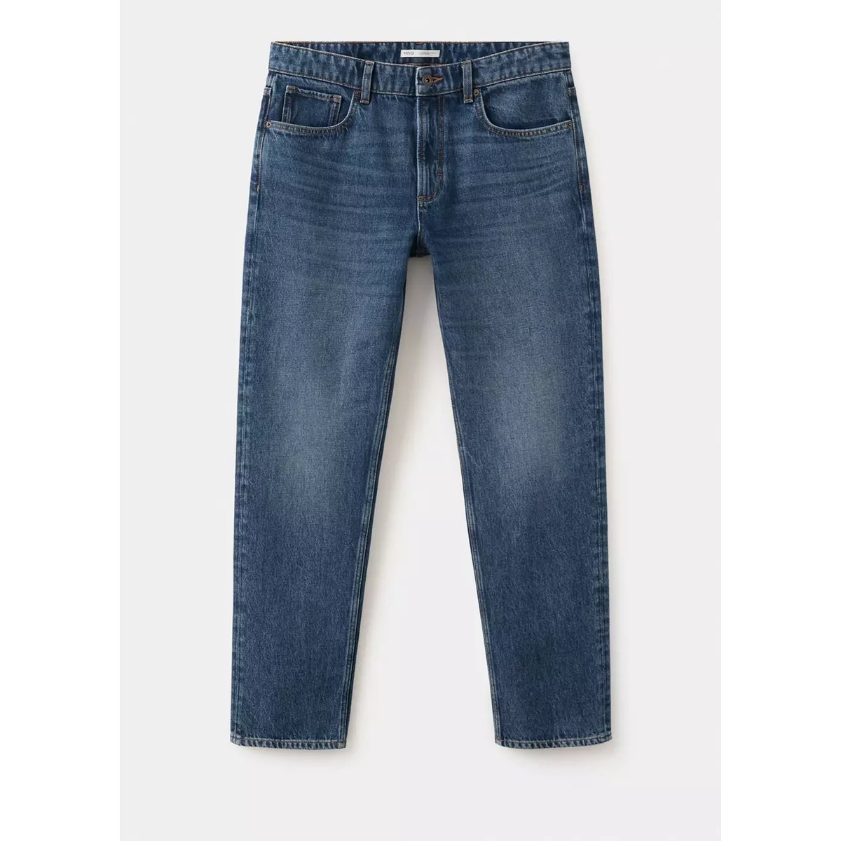 Jean Bob regular-fit bleu foncé, MANGO MAN