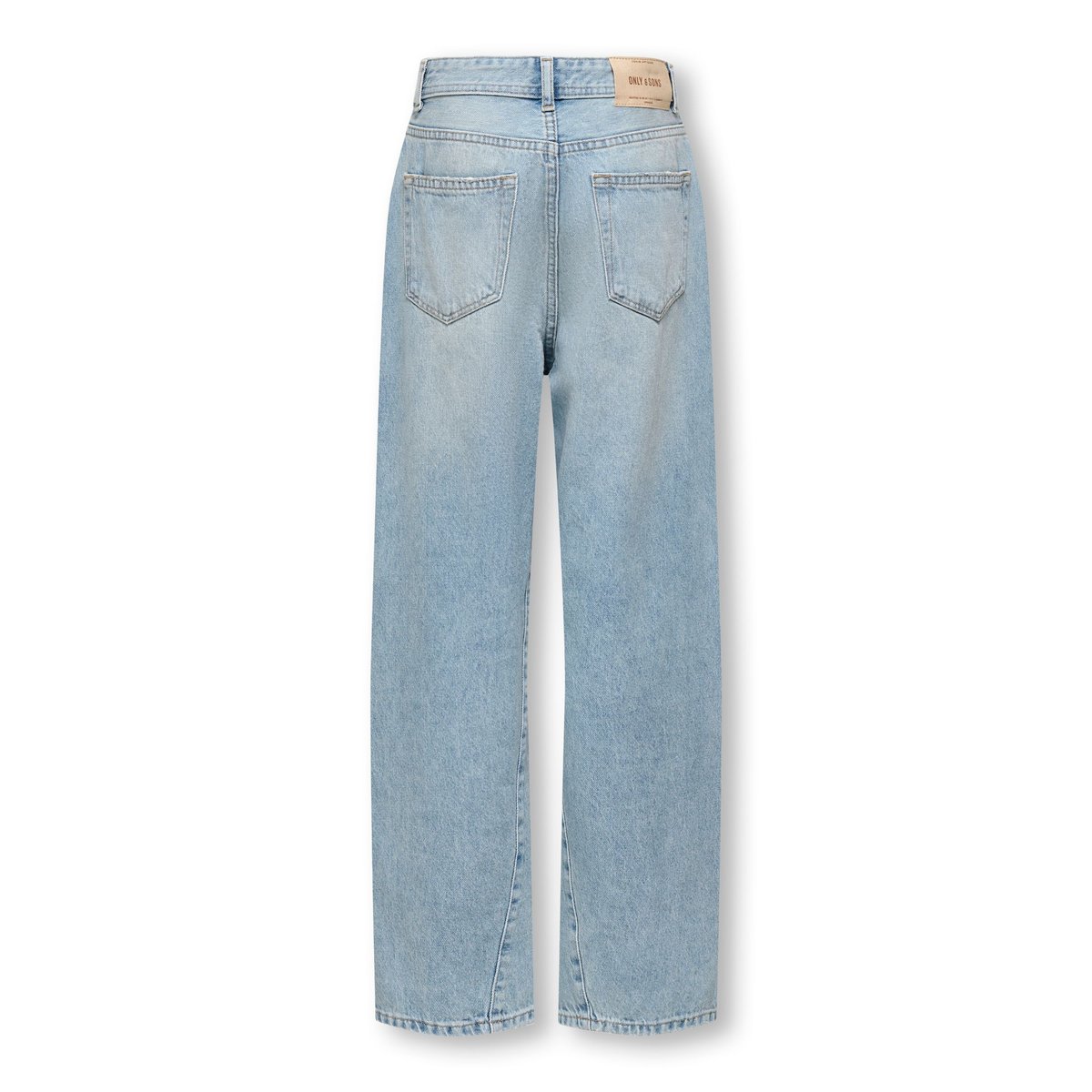 Jean À Coupe Ample light blue denim, ONLY & SONS JUNIOR