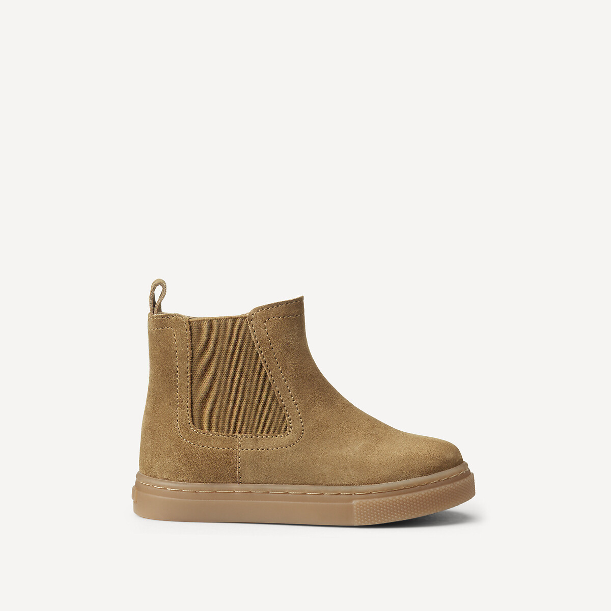 Chelsea bottines in leer camel, LA REDOUTE COLLECTIONS