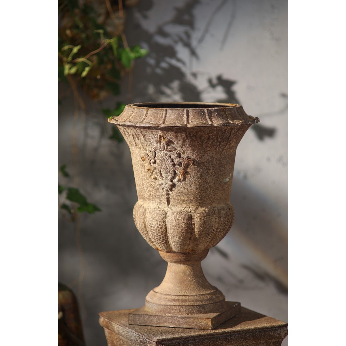 Vase décoratif en magnésie - VICTORIA beige, MATHI DESIGN