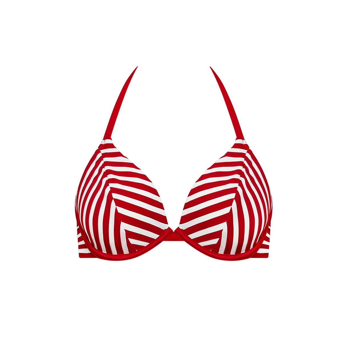 Haut maillot de bain armaturé dos nu BONDI BEACH rouge, LISCA