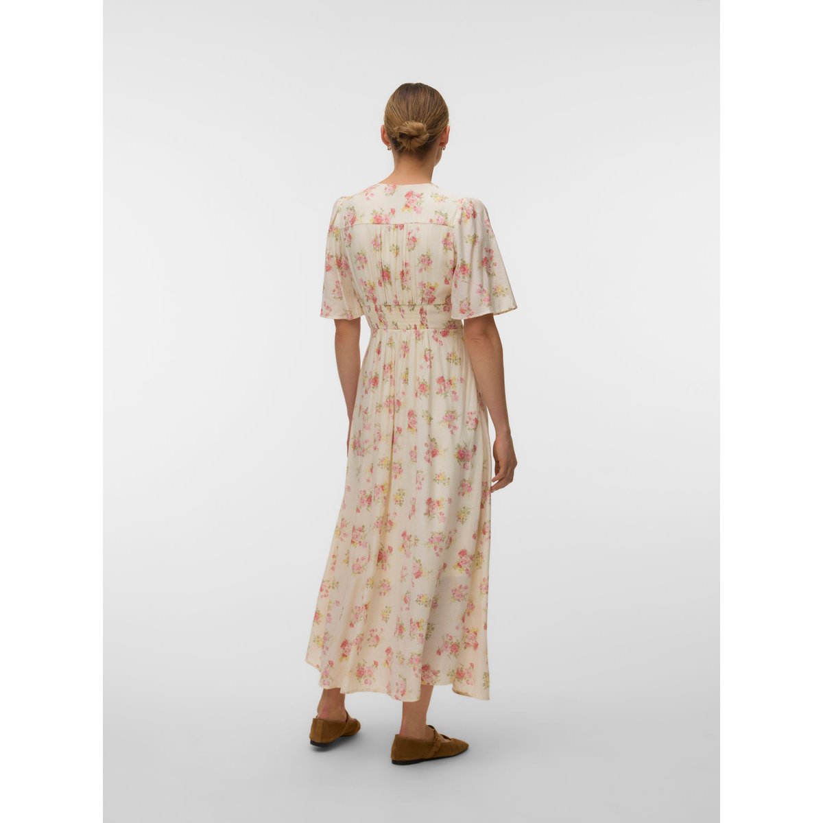 Robe Smockée birch 1, VERO MODA