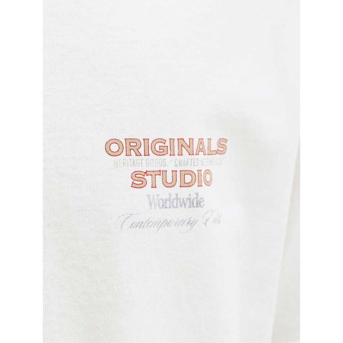 T-Shirt cloud dancer, JACK & JONES