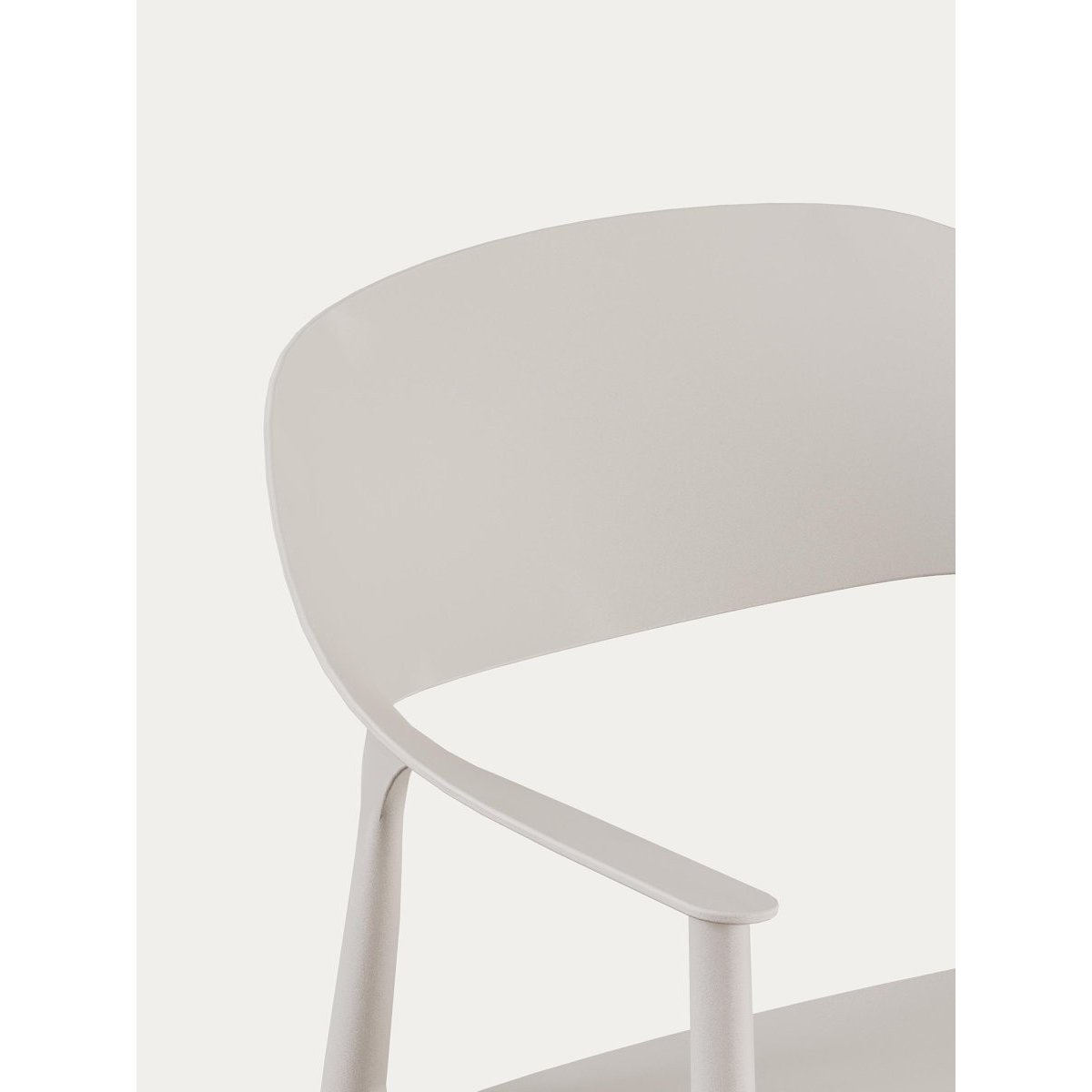 Chaise de salle à manger Polipropylène Beige-BRUNEL beige, KENAY