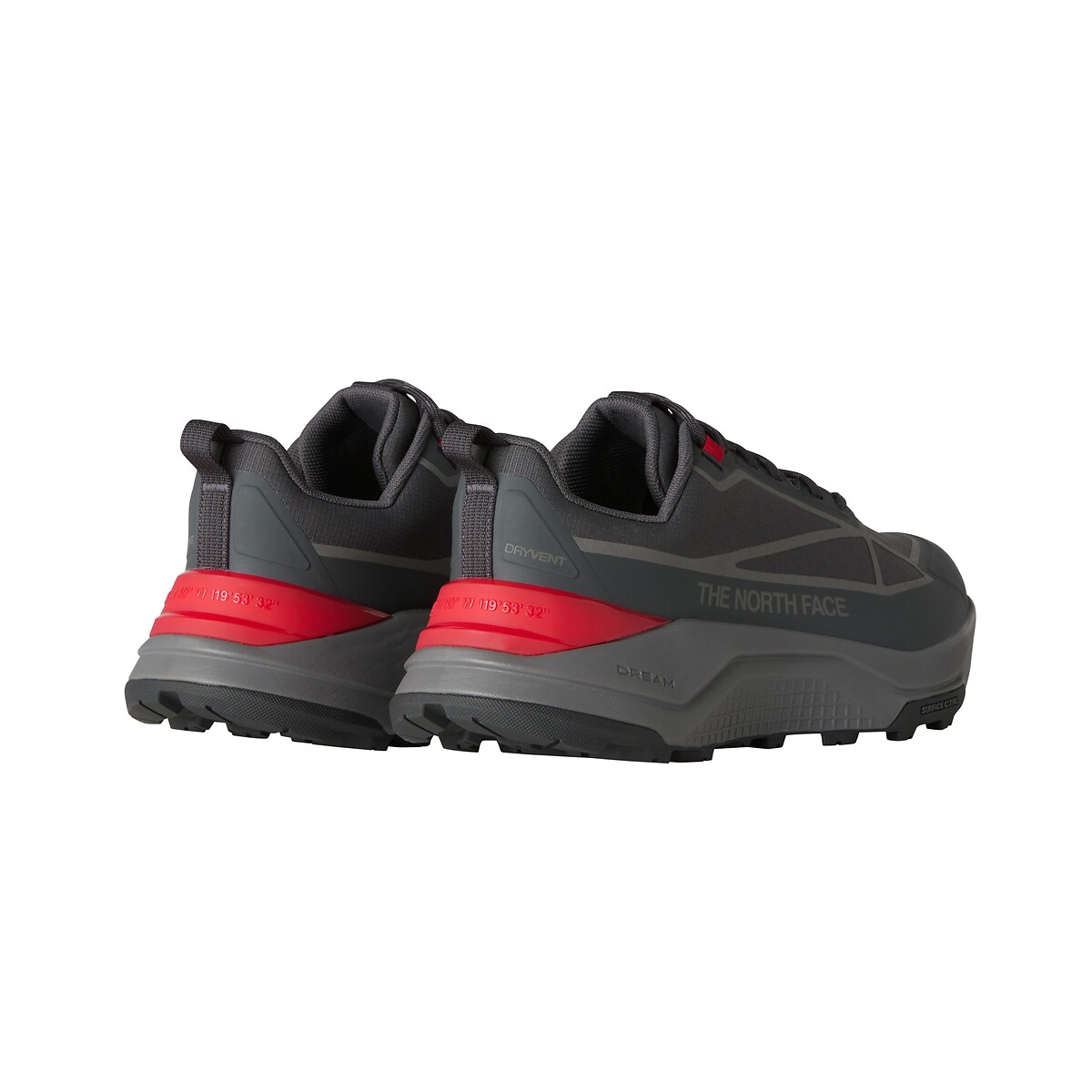 Baskets tout terrain Fastpack Waterproof gris, THE NORTH FACE