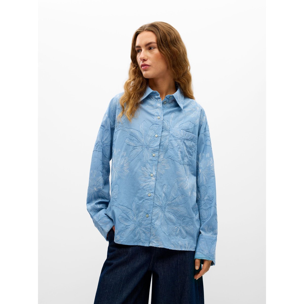 Chemise bleu - kentucky blue1, OBJECT