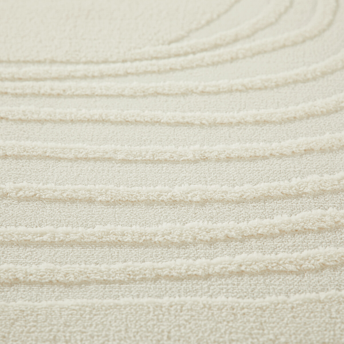Tapis rectangulaire, motifs lignes, Gioma ecru, LA REDOUTE INTERIEURS
