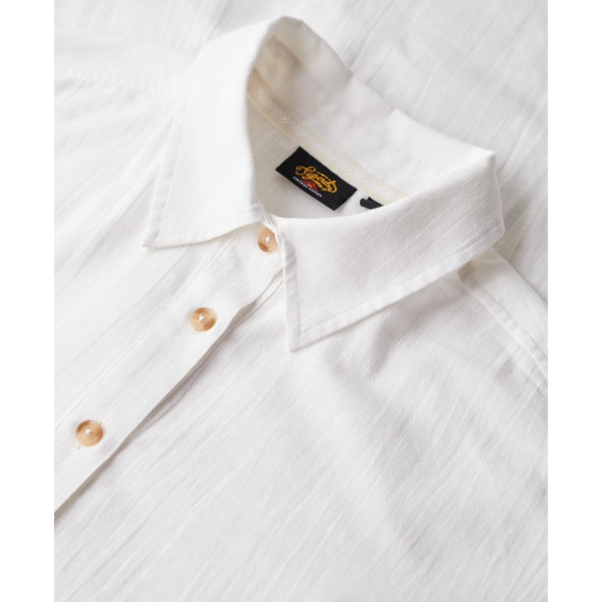 Chemise de plage longue Ibiza optic, SUPERDRY