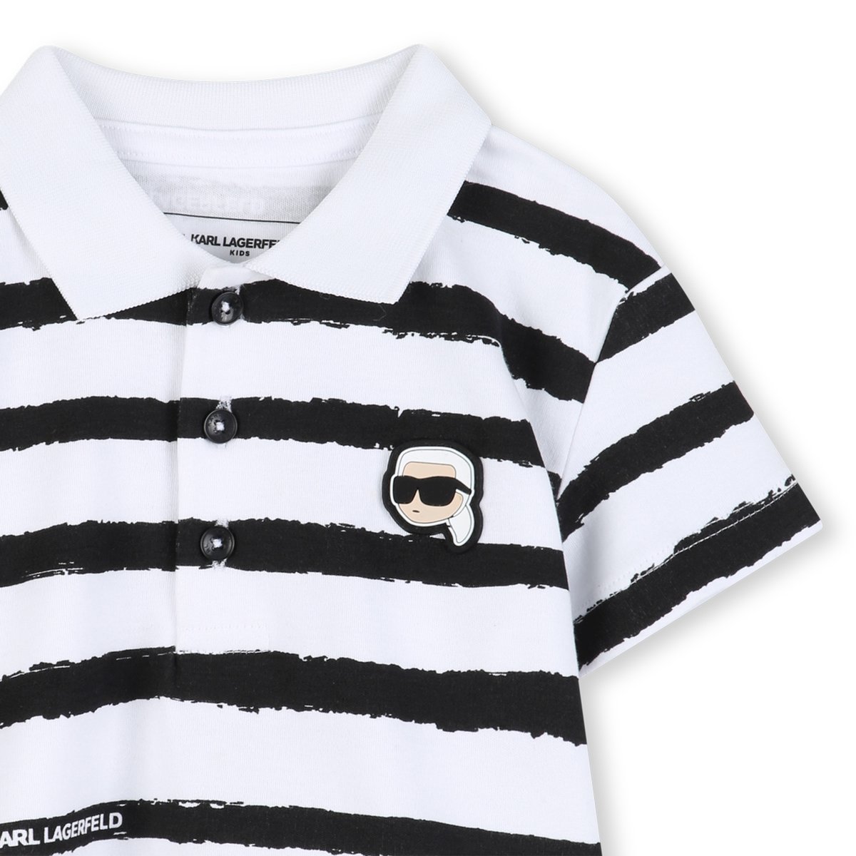 Ensemble polo et short blanc, KARL LAGERFELD KIDS
