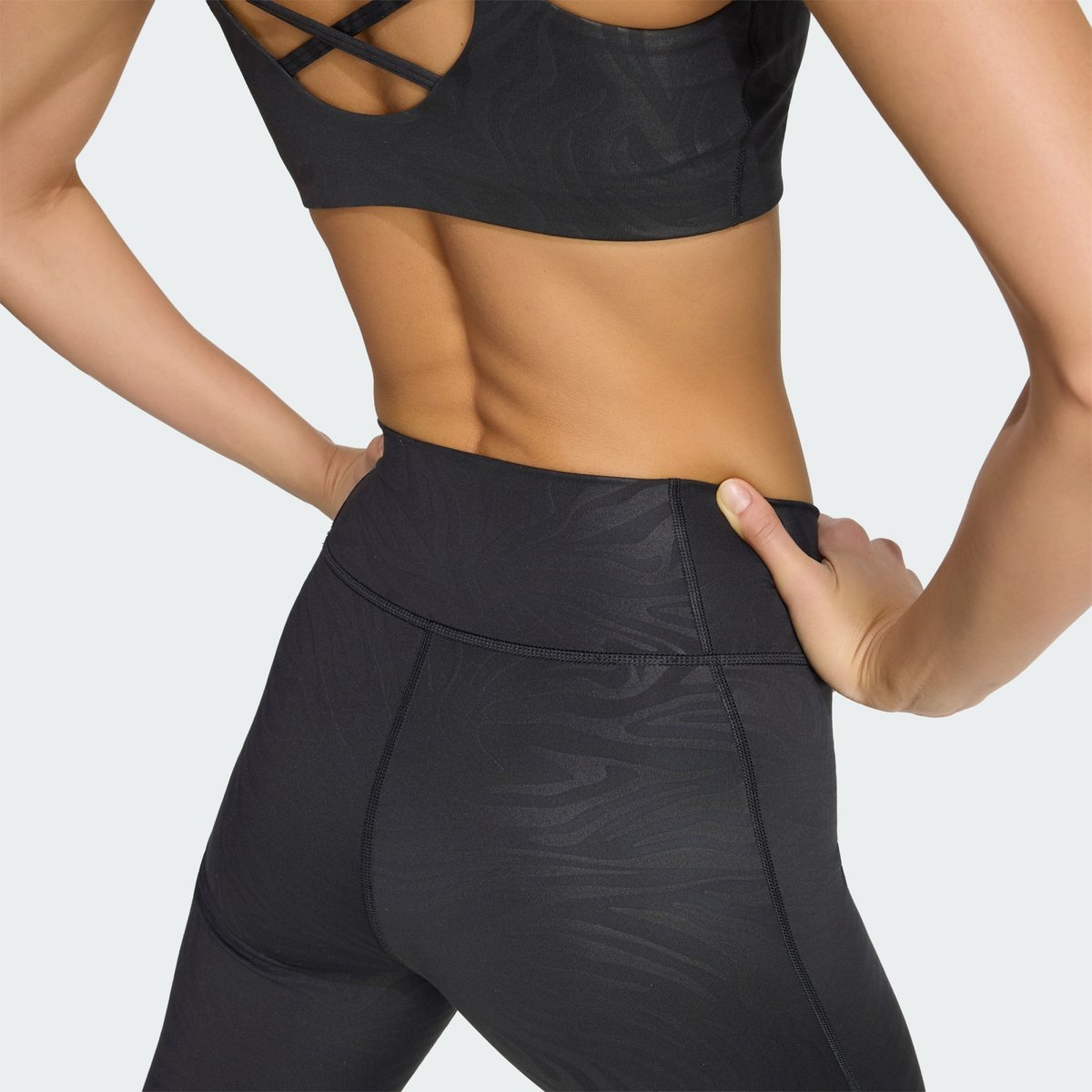 Legging de sport imprimé black, adidas Performance