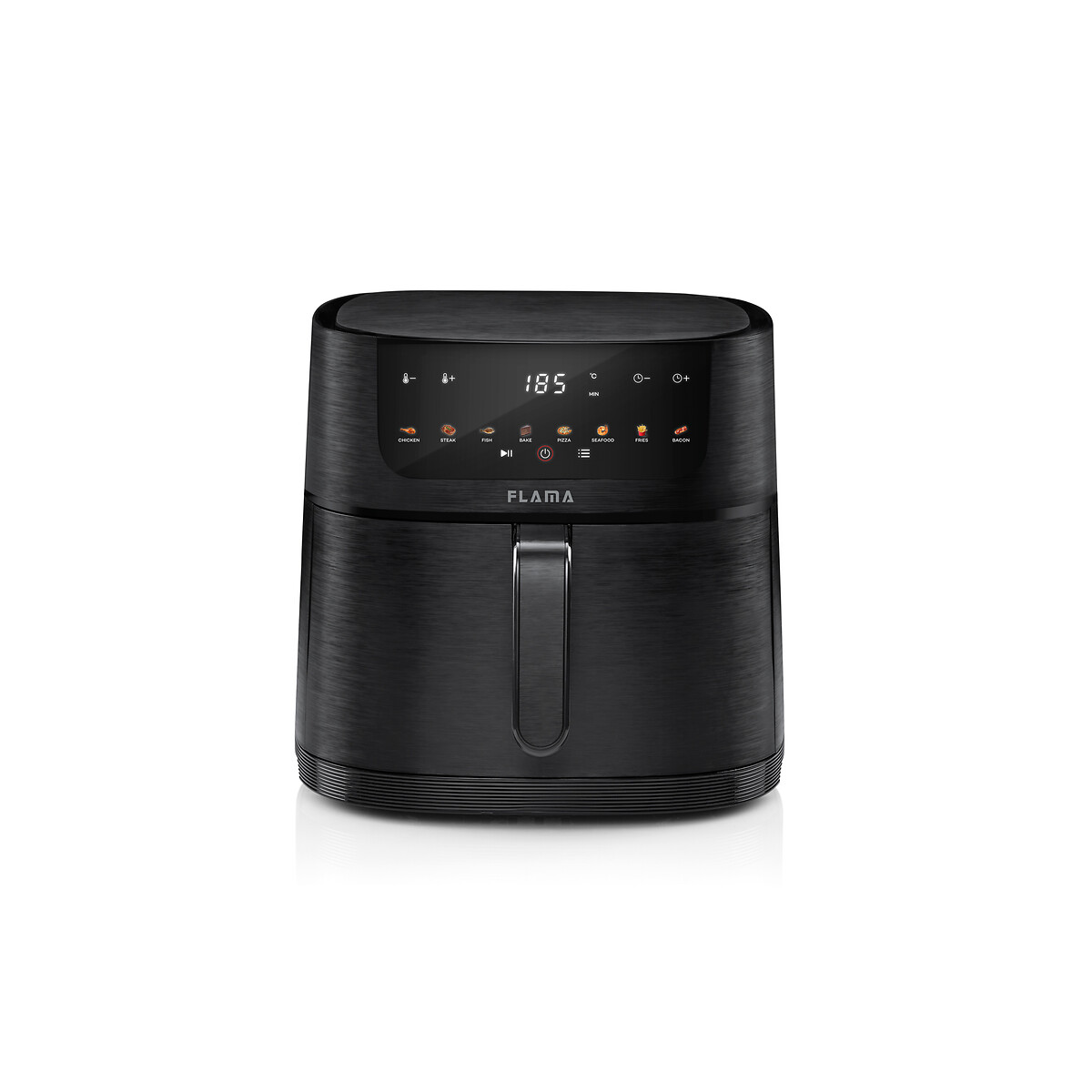 Fritadeira Sem Óleo Air Fryer 8L 648FL, FLAMA preto , FLAMA