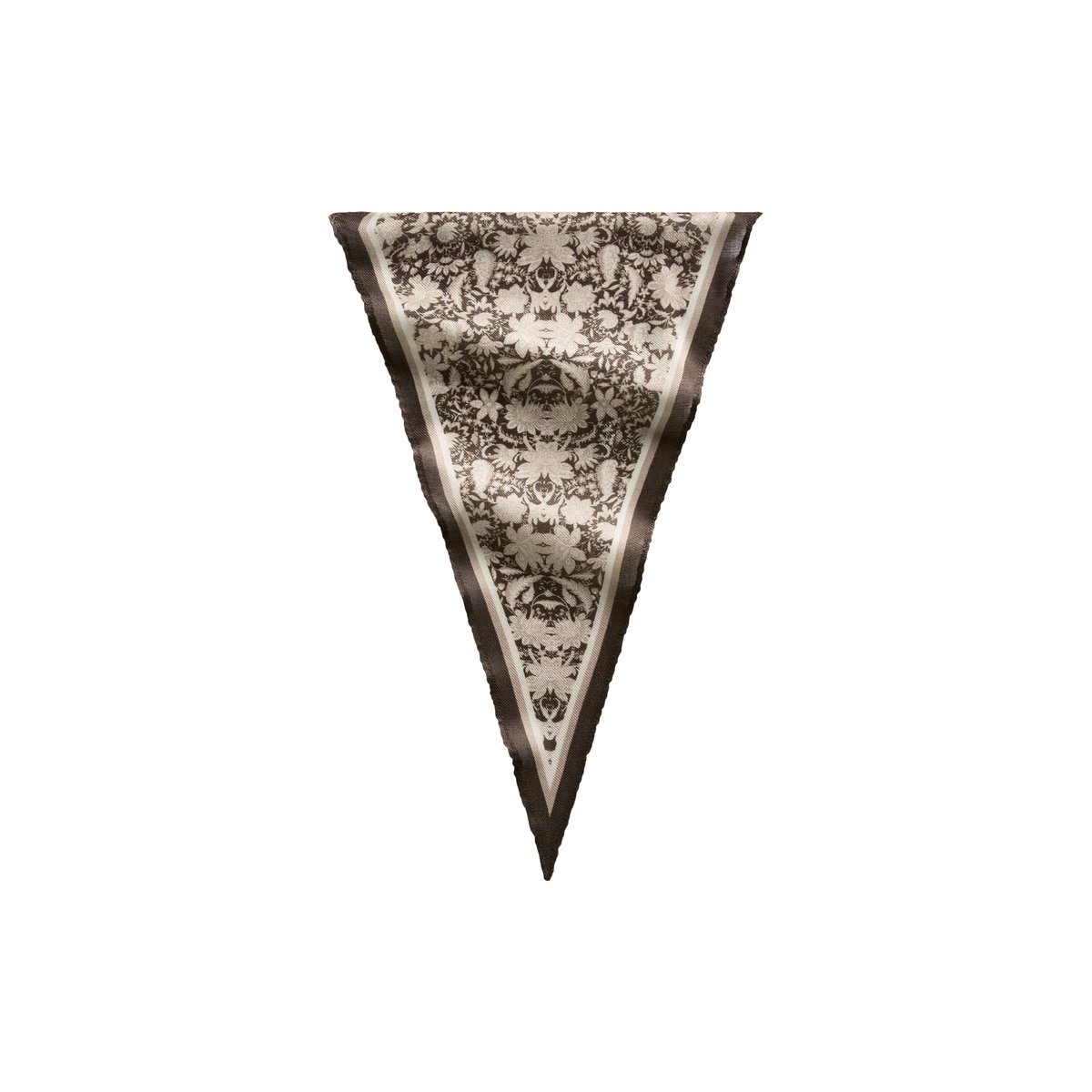 Foulard en forme de losange en TENCEL™ Modal marron, MARC O'POLO