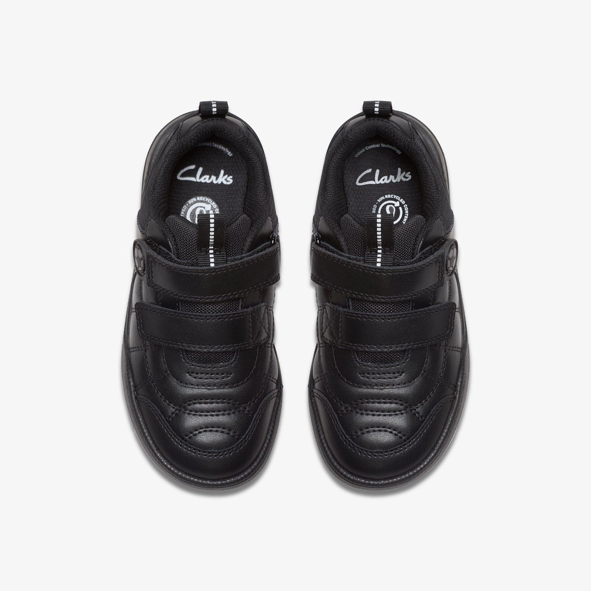 Derbies Cuir LASER CROSS K noir, CLARKS